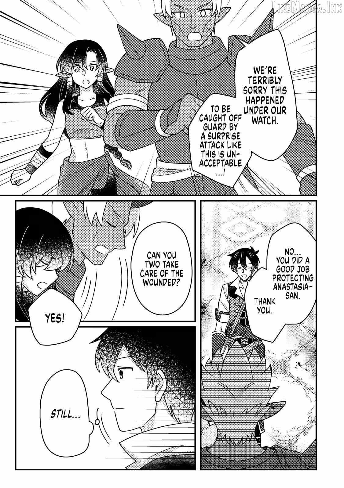 Revolution in production with the blessings of the gods – While living a leisurely, slow life in a corner of another world, somehow a diverse group of people gathered to form the strongest nation… Chapter 37.1 - Page 3