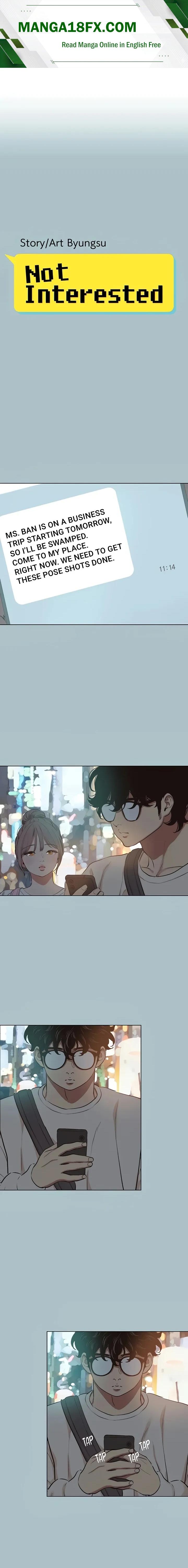 Not Interested Chapter 44 - Page 1