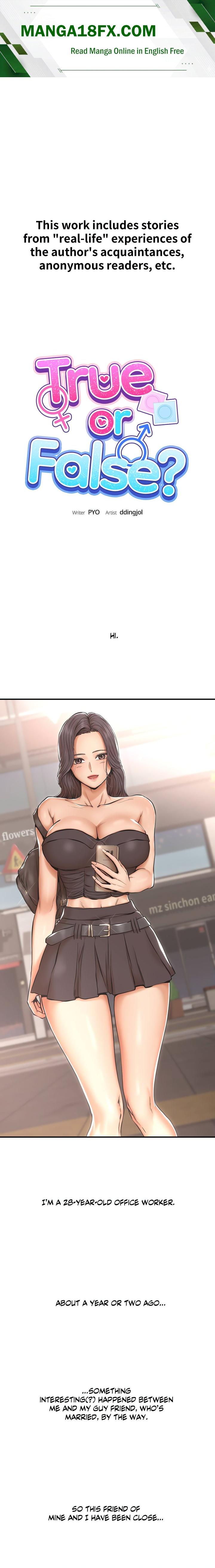 True or False? (Uncensored) Chapter 1 - Page 1