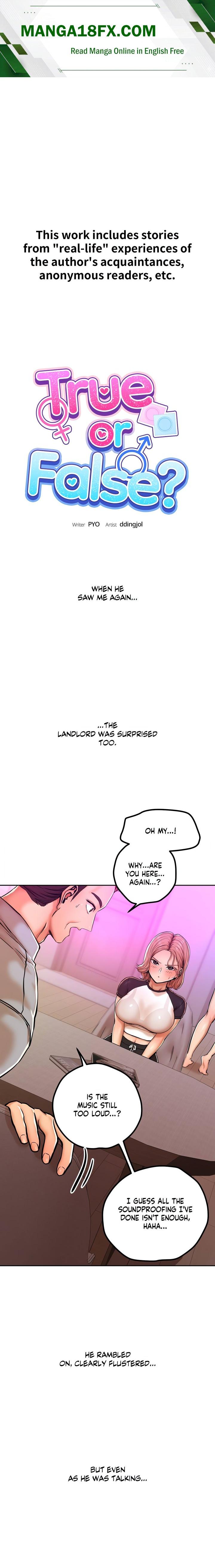 True or False? (Uncensored) Chapter 11 - Page 1