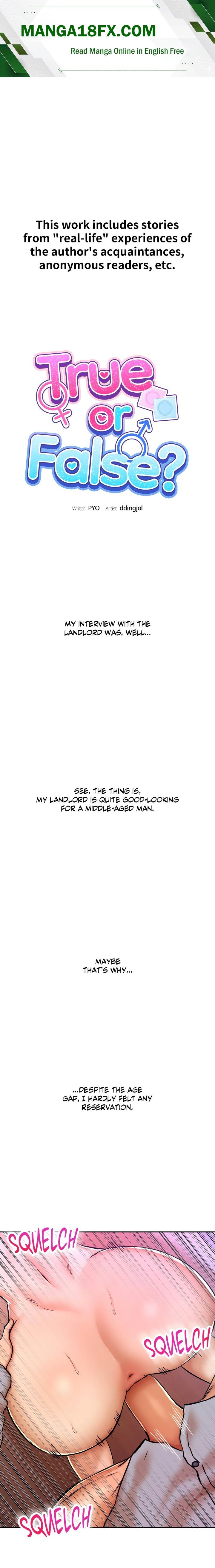 True or False? (Uncensored) Chapter 12 - Page 1