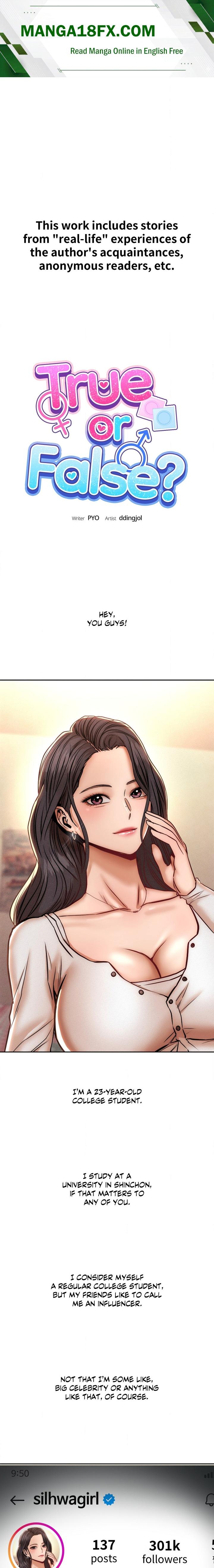 True or False? (Uncensored) Chapter 147 - Page 1