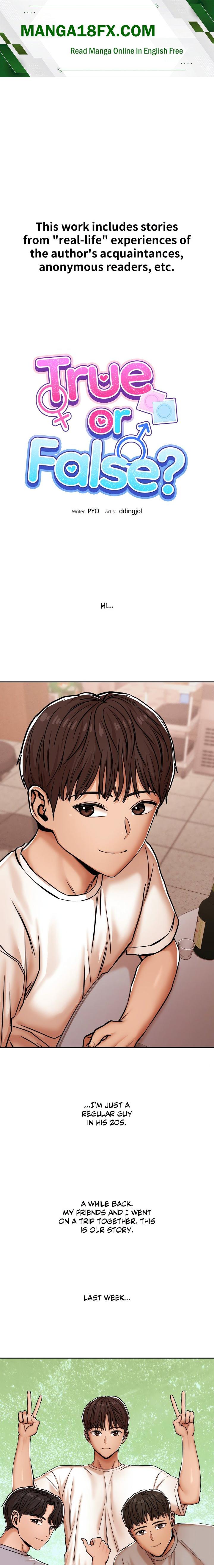 True or False? (Uncensored) Chapter 3 - Page 1