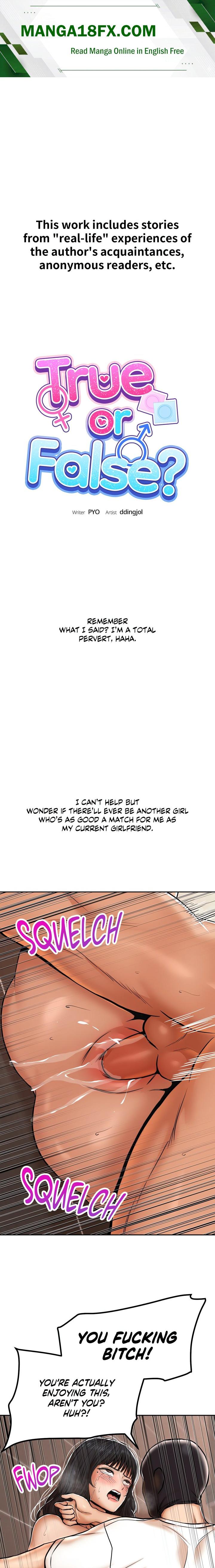 True or False? (Uncensored) Chapter 36 - Page 1