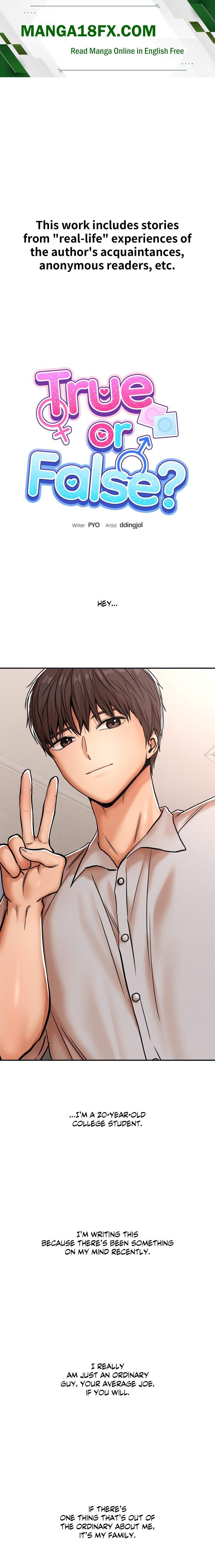 True or False? (Uncensored) Chapter 37 - Page 1