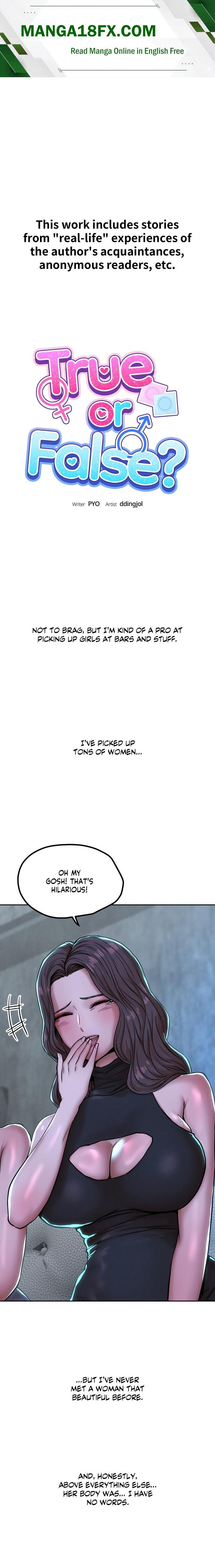 True or False? (Uncensored) Chapter 53 - Page 1