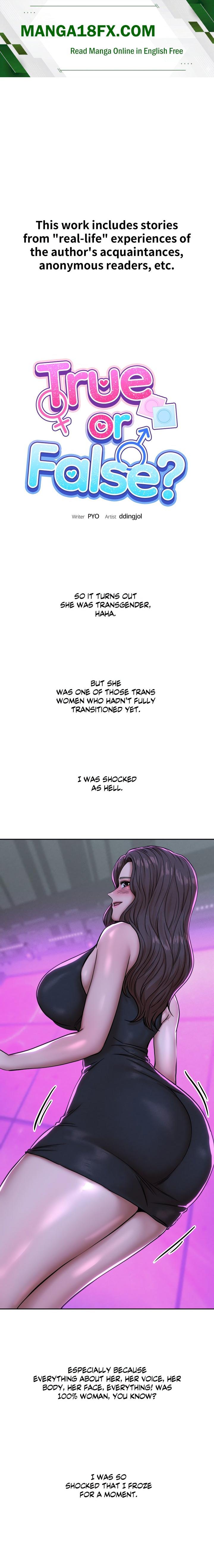 True or False? (Uncensored) Chapter 55 - Page 1