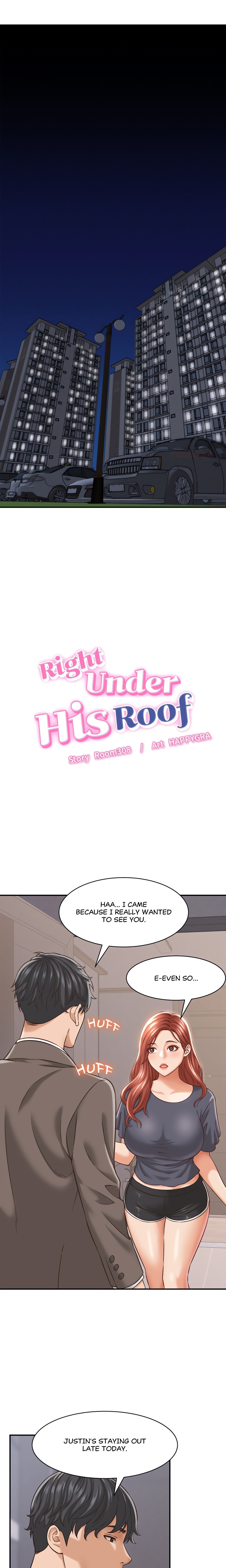 Right Under His Roof Chapter 23 - Page 1