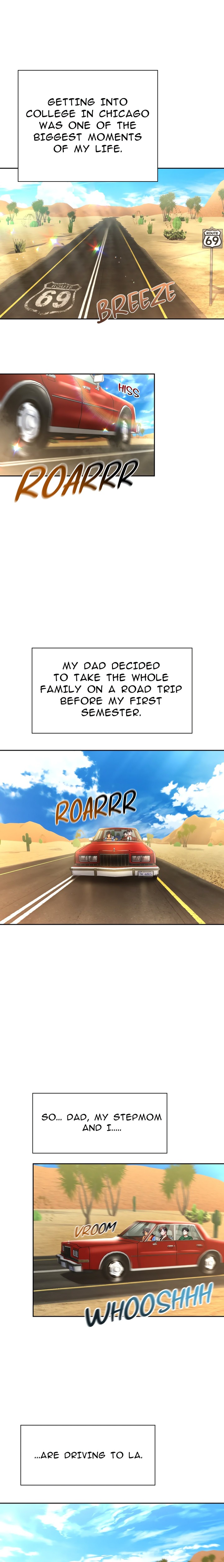 Backseat Trip with my Stepmother (Uncensored) Chapter 1 - Page 1