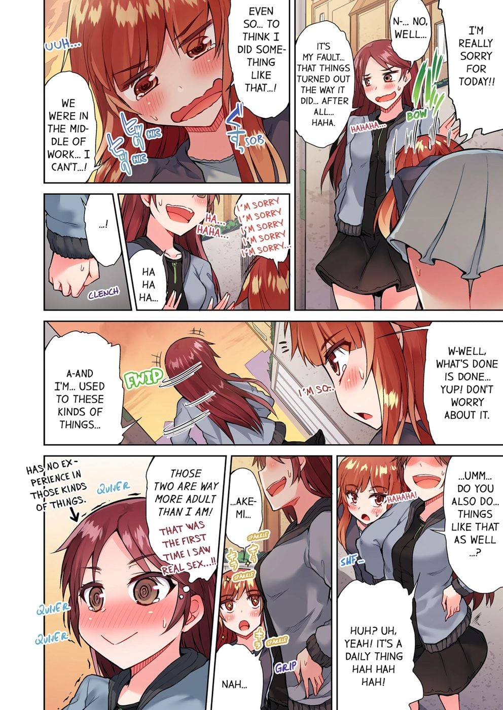 Traditional Job of Washing Girls’ Body (Uncensored) Chapter 54 - Page 8