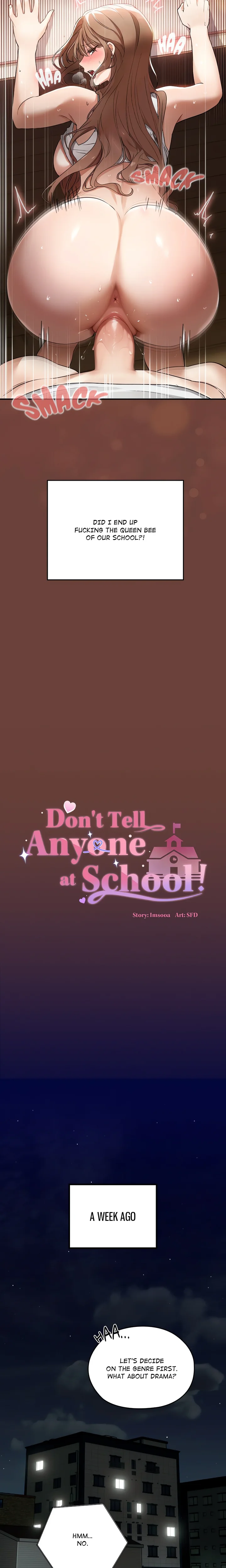 Don’t Tell Anyone at School! (Uncensored) Chapter 1 - Page 4
