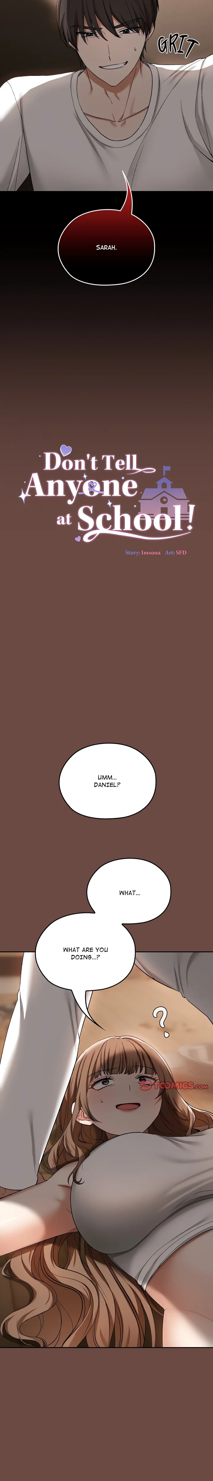 Don’t Tell Anyone at School! (Uncensored) Chapter 2 - Page 5