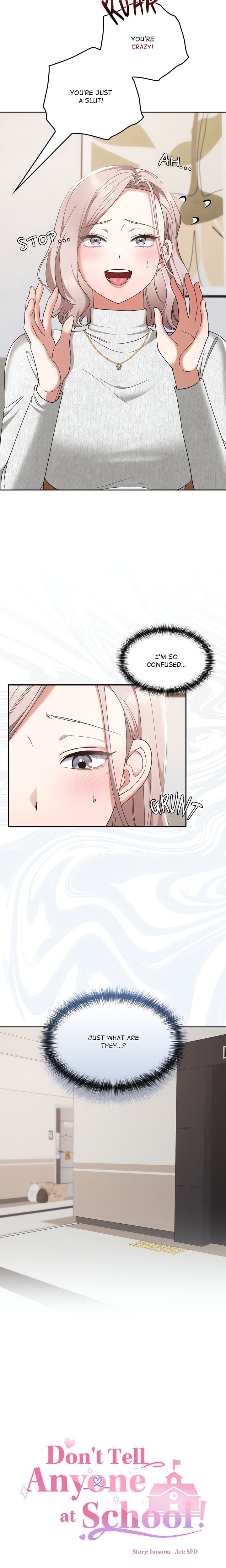Don’t Tell Anyone at School! (Uncensored) Chapter 21 - Page 9