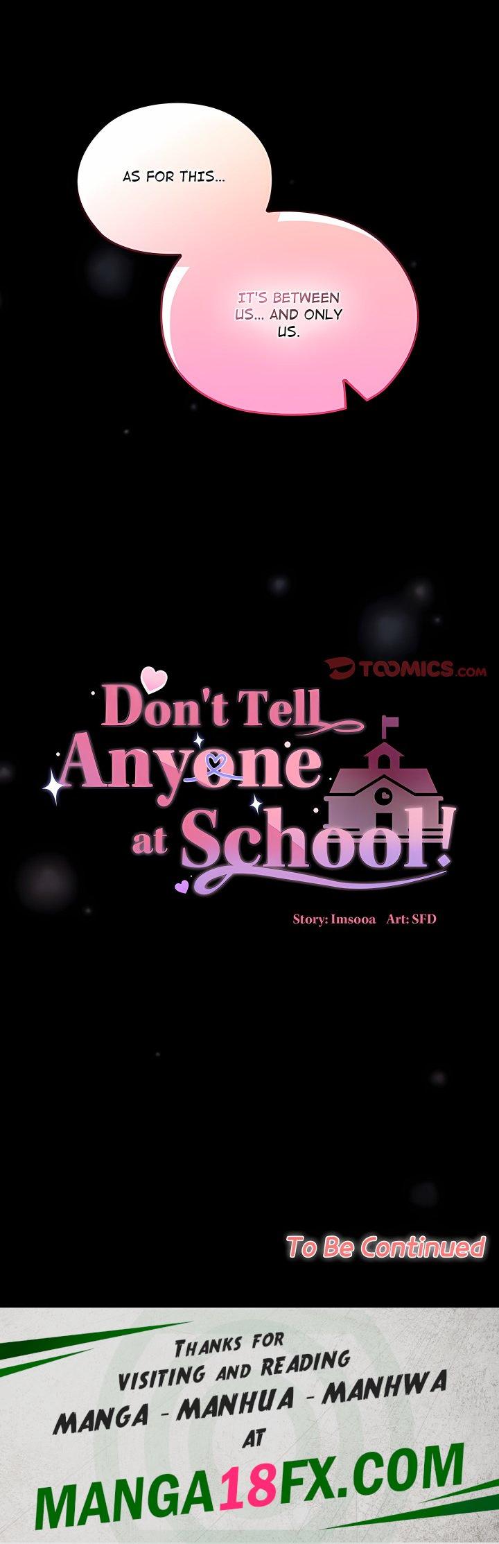 Don’t Tell Anyone at School! (Uncensored) Chapter 41 - Page 25