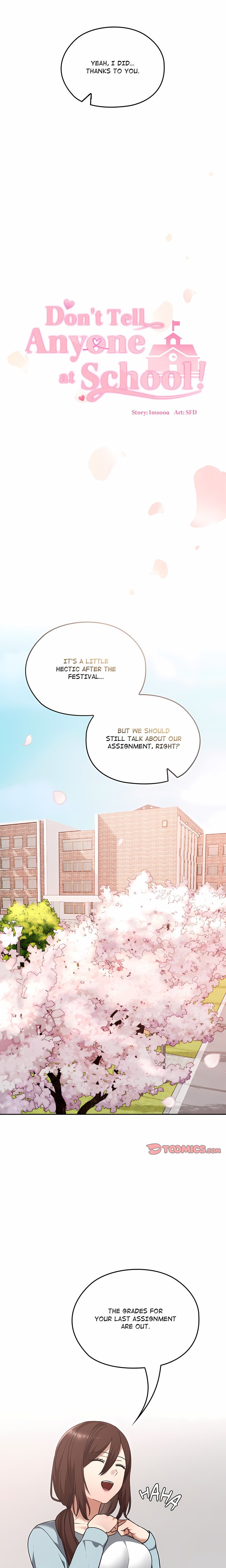 Don’t Tell Anyone at School! (Uncensored) Chapter 42 - Page 5