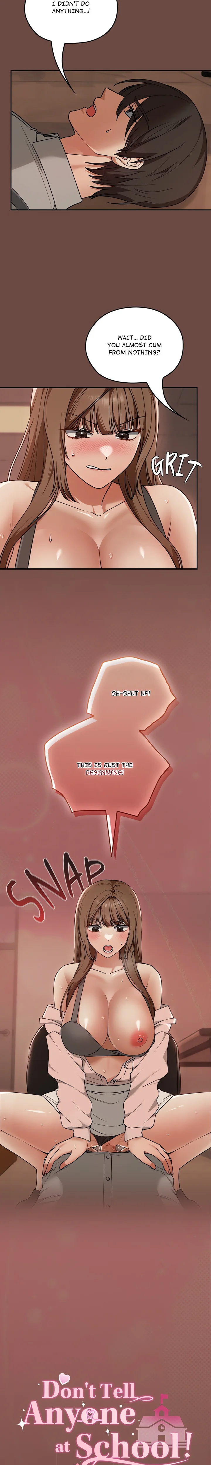 Don’t Tell Anyone at School! (Uncensored) Chapter 8 - Page 4