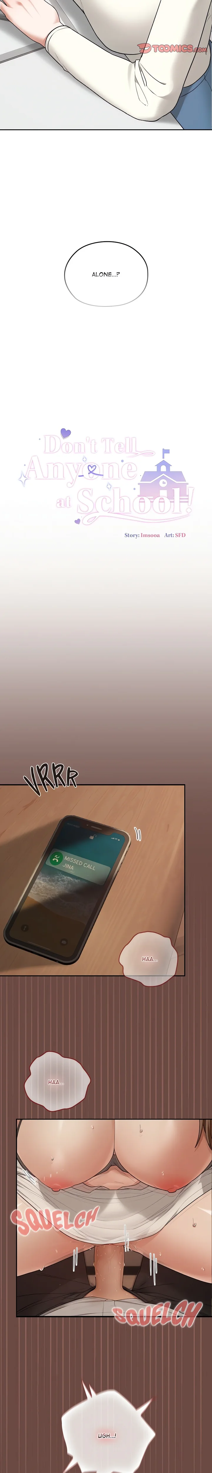 Don’t Tell Anyone at School! (Uncensored) Chapter 9 - Page 5