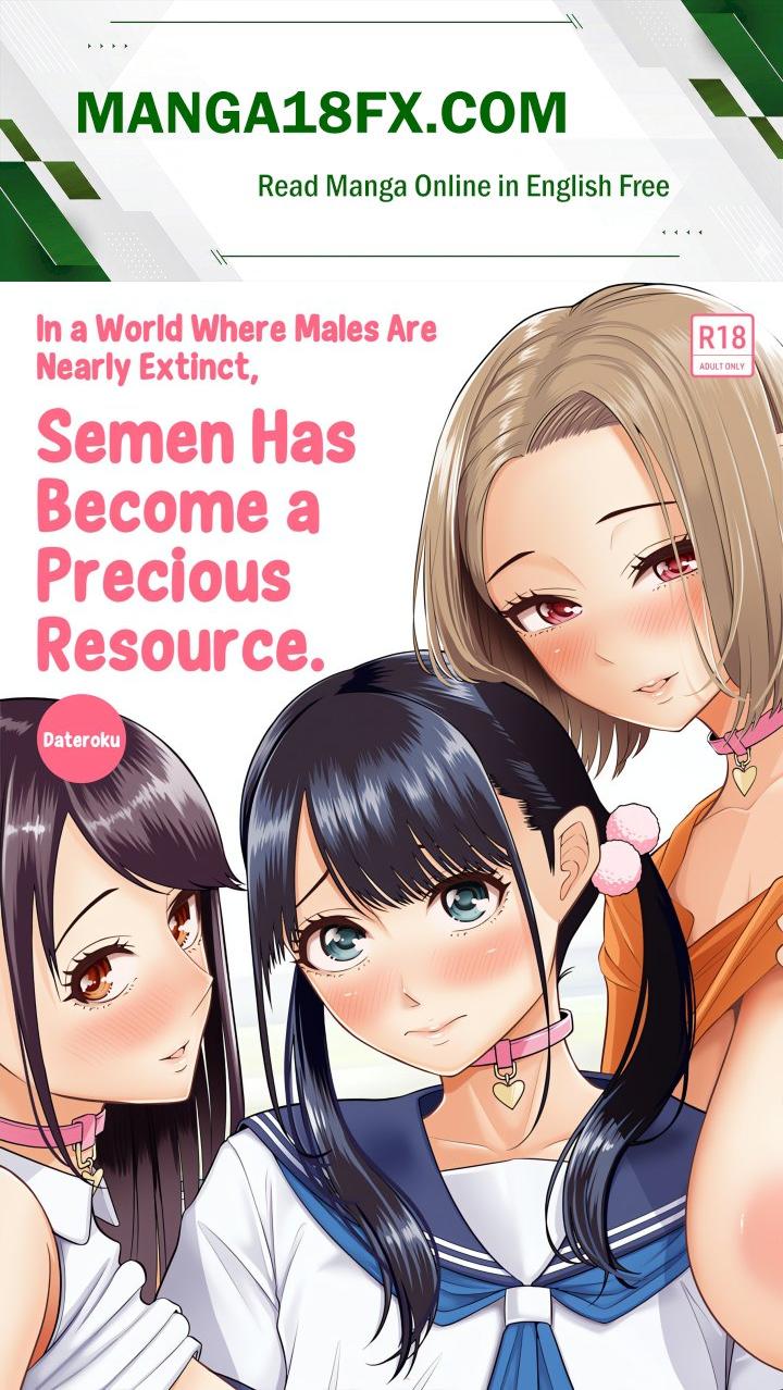 In a World Where Males Are Nearly Extinct, Semen Has Become a Precious Resource Chapter 1 - Page 1
