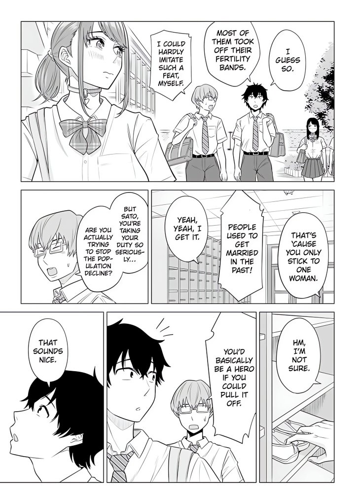 In a World Where Males Are Nearly Extinct, Semen Has Become a Precious Resource Chapter 13 - Page 3