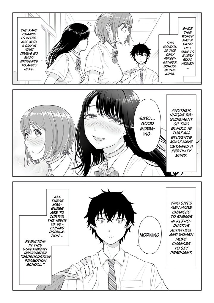 In a World Where Males Are Nearly Extinct, Semen Has Become a Precious Resource Chapter 14 - Page 6