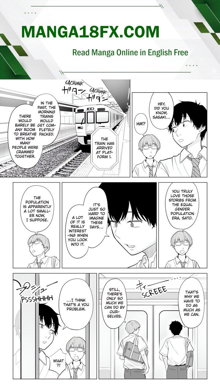 In a World Where Males Are Nearly Extinct, Semen Has Become a Precious Resource Chapter 2 - Page 1