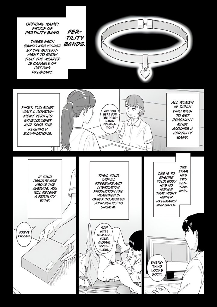In a World Where Males Are Nearly Extinct, Semen Has Become a Precious Resource Chapter 2 - Page 3