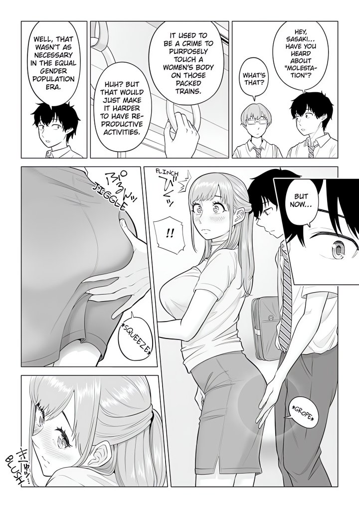 In a World Where Males Are Nearly Extinct, Semen Has Become a Precious Resource Chapter 2 - Page 5