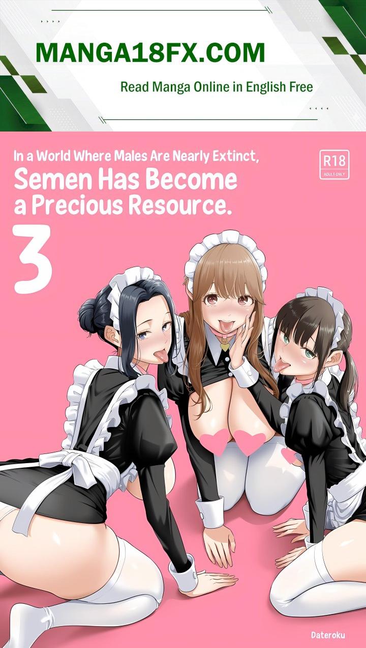 In a World Where Males Are Nearly Extinct, Semen Has Become a Precious Resource Chapter 29 - Page 1
