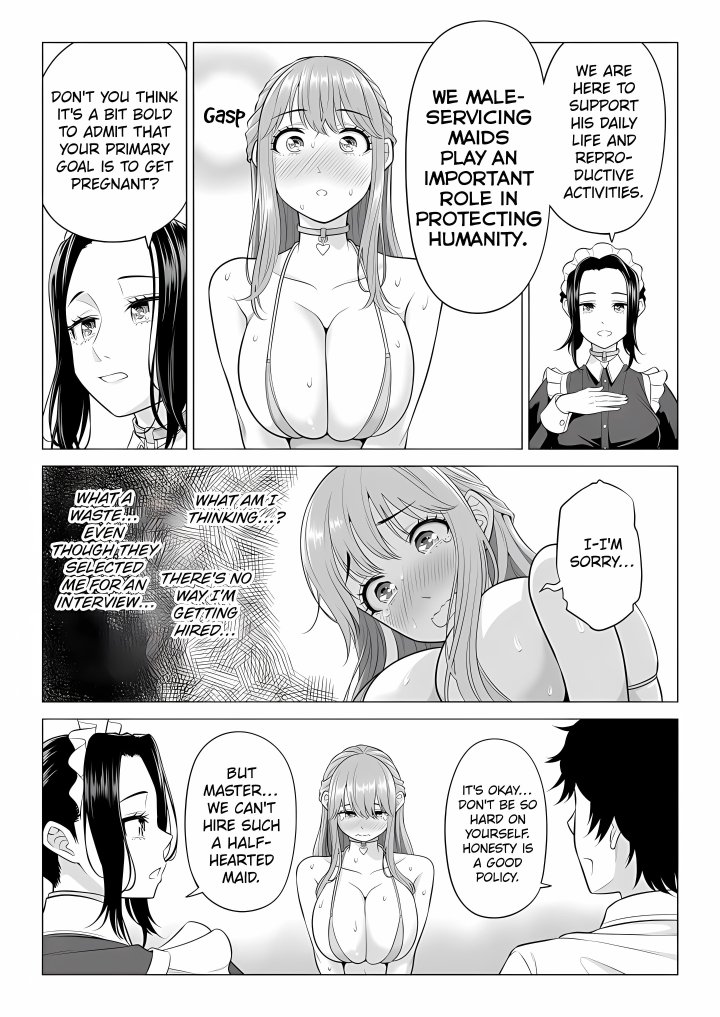 In a World Where Males Are Nearly Extinct, Semen Has Become a Precious Resource Chapter 29 - Page 11