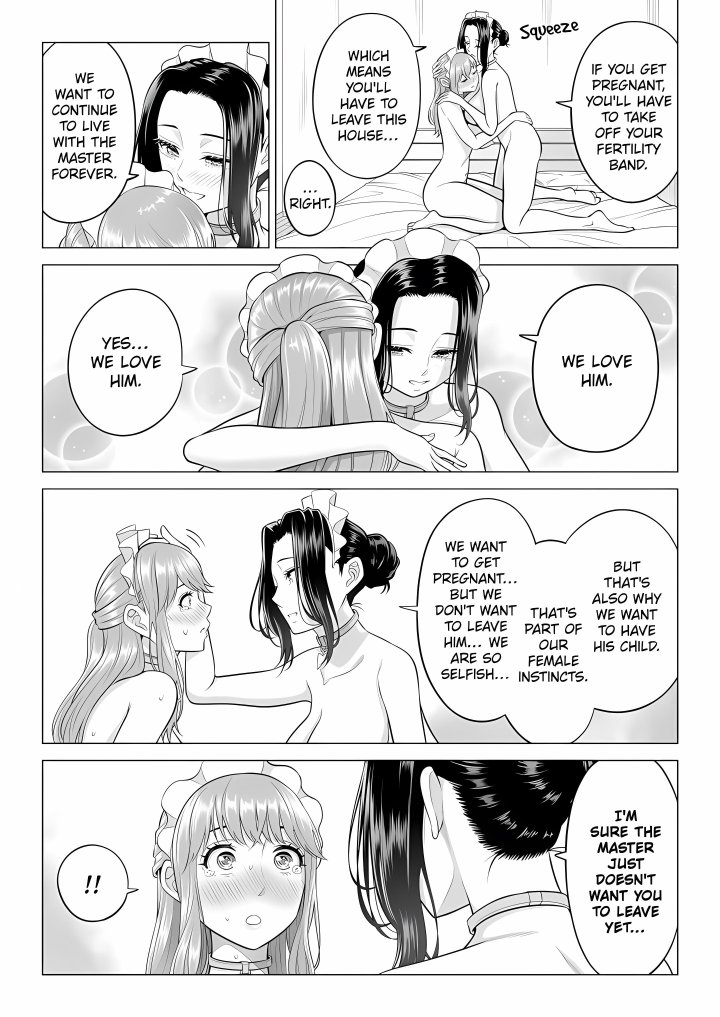 In a World Where Males Are Nearly Extinct, Semen Has Become a Precious Resource Chapter 29 - Page 64