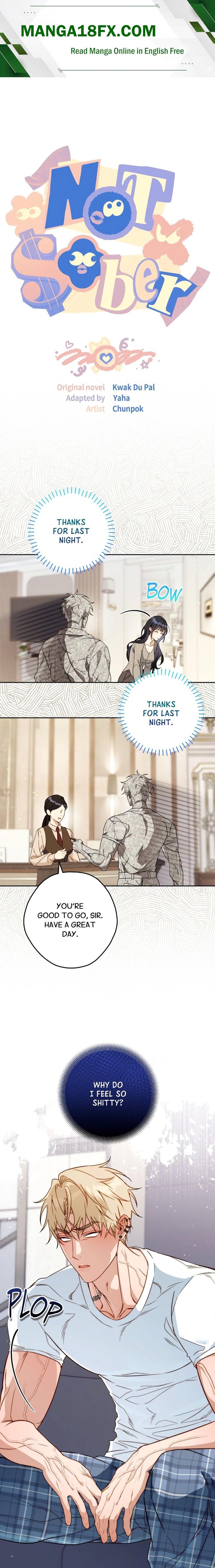 Not Sober (Uncensored) Chapter 5 - Page 1